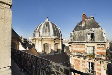 Hotel Lumen Paris Louvre - Vue depuis la chambre Deluxe Balcon